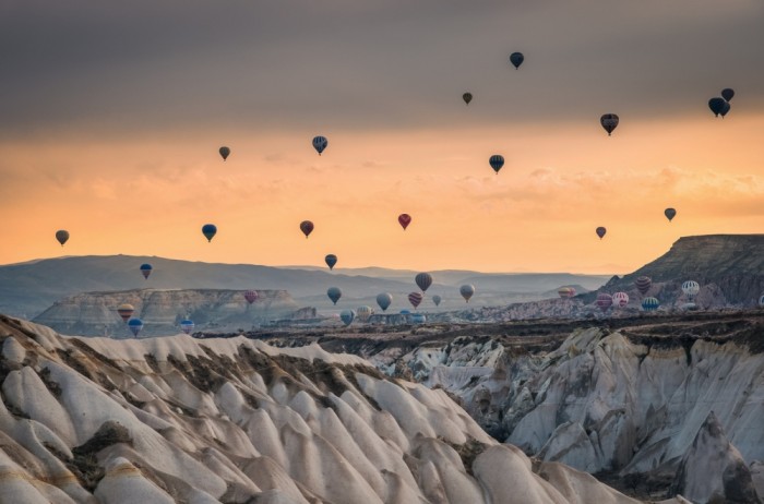 Полетать на воздушном шаре над Каппадокией в Турции