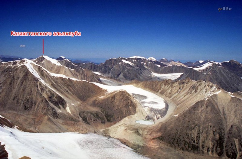 Пик казахстанского альпклуба (н-4426)