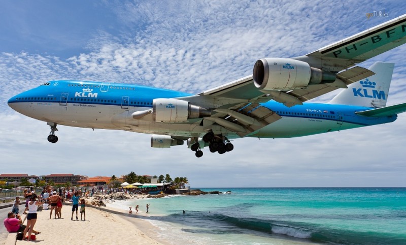 Пляж Махо - самый экстремальный пляж в мире