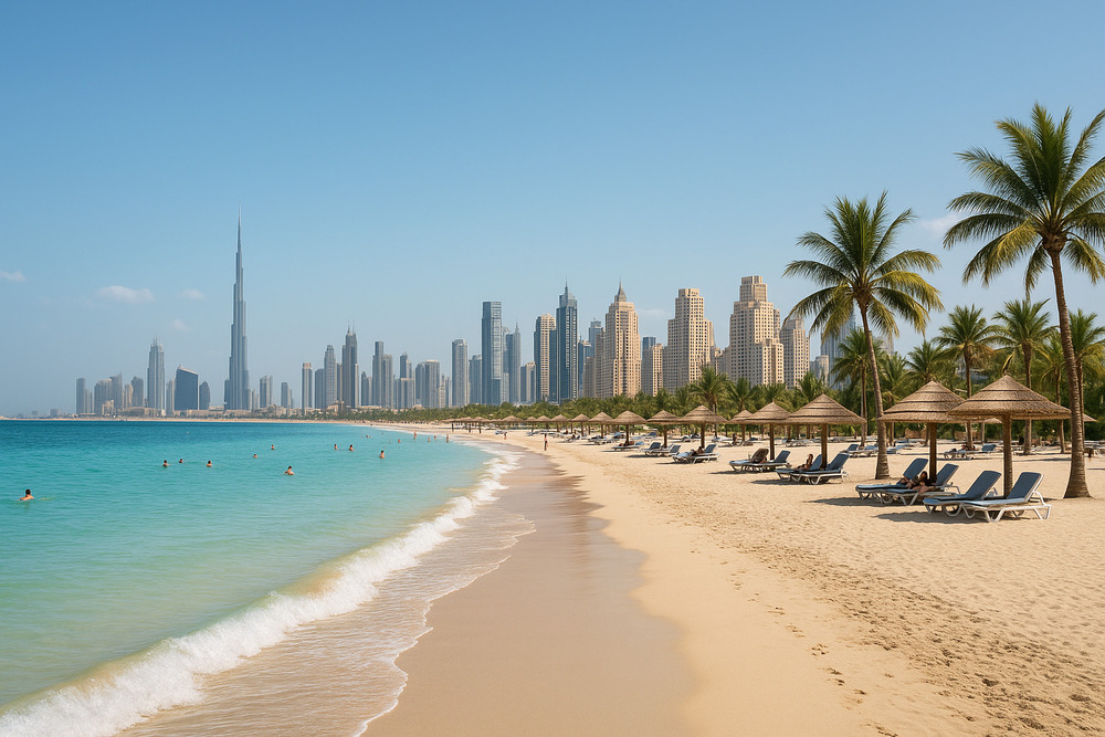Когда лучше ехать в ОАЭ на пляжный отдых