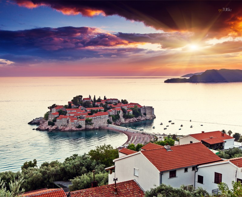 Отдых в Черногории — остров Святого Стефана!
