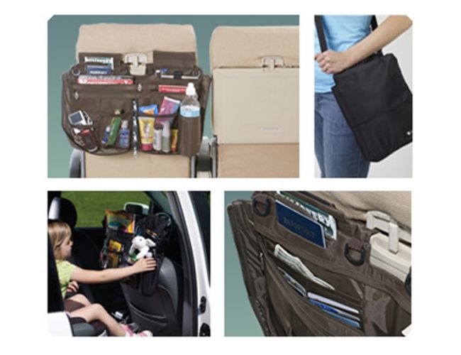 Сумка-органайзер для спинки сиденья самолета