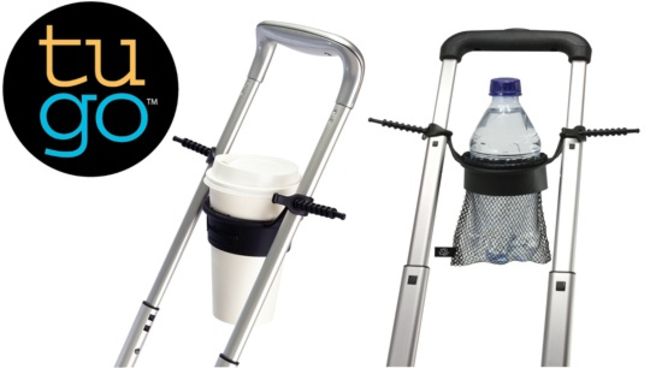 Умный держатель напитков для чемоданов