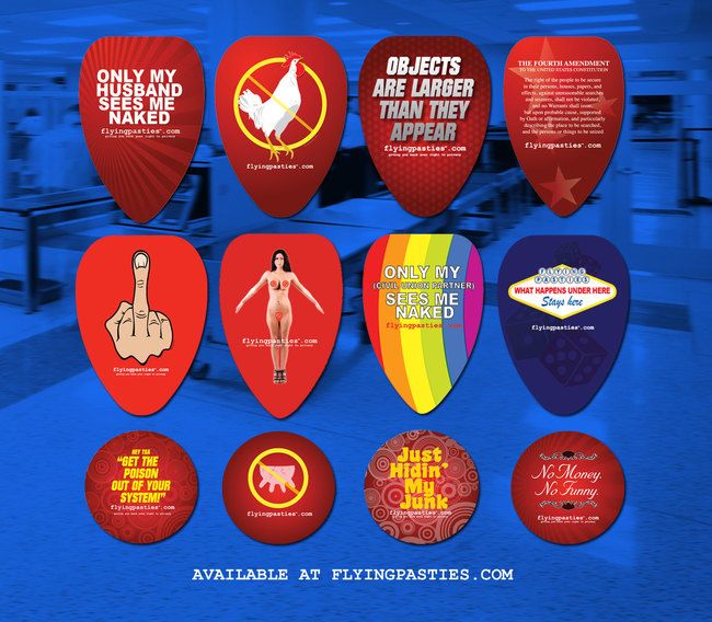 Наклейки для интимных мест